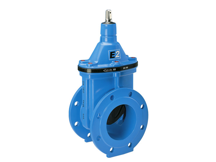 Задвижка клиновая Hawle 4000E2 DN150, PN16 - фото 
