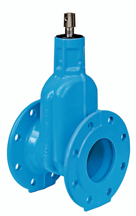 Задвижка клиновая Hawle 4000A D125, PN10/PN16 - фото 