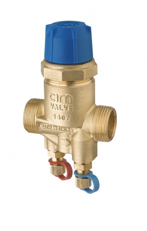 Клапан балансировочный автоматический 717HF 1.1/4" DN25 регулятор расхода 340-1700 л/ч PN25 - фото 