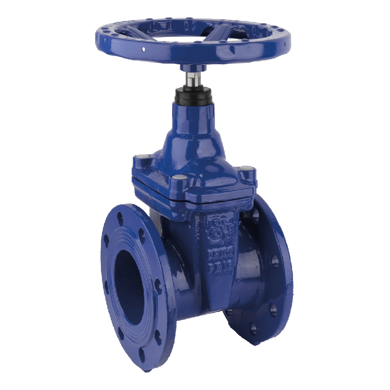 Задвижка с обрезиненным клином чугунная RUSHWORK 100 PN10 DN250 - фото 