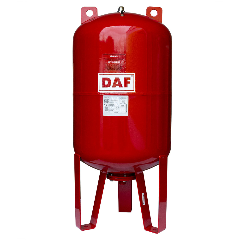 Вертикальный гидроаккумулятор Masdaf TR 150 л, 25 бар, красный - фото 