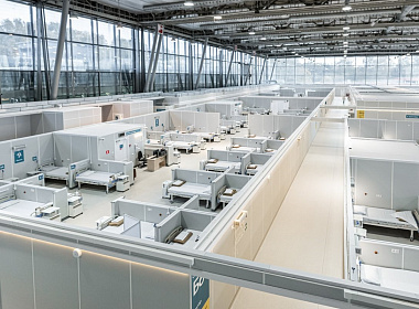 Временные госпитали для больных Covid-19, г. Москва