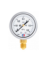 Манометр виброустойчивый ТМ-220Р.00(0-0,16МПа)