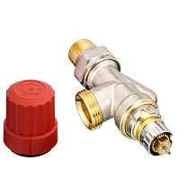 Клапан RA-N угловой UK, с наружной резьбой, DN15 PN10 kvs 0,90 м3/ч