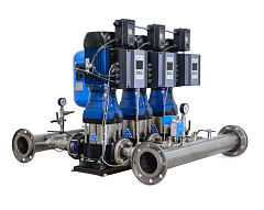 Установка повышения давления с 2 насосами PBS2CDM5-4C16LS